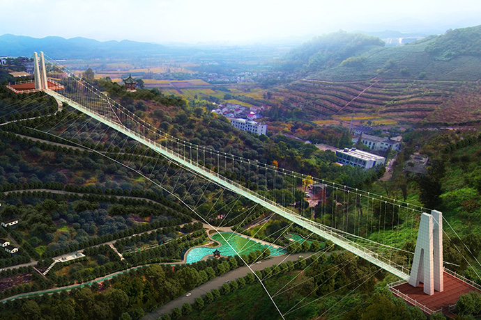 长沙市芙蓉城市建设投资浏阳河玻璃桥